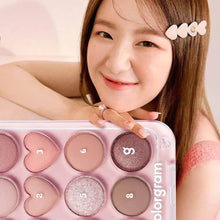 Load image into Gallery viewer, Colorgram Pin Point Eyeshadow Palette 02 Pink+Mauve