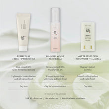 Load image into Gallery viewer, BEAUTY OF JOSEON Ginseng Moist Sun Serum SPF 50+ PA++++