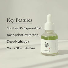 Load image into Gallery viewer, BEAUTY OF JOSEON Calming Serum Green Tea + Panthenol – 30ml