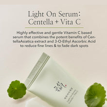 Load image into Gallery viewer, BEAUTY OF JOSEON Light On Serum Centella + Vita C – 30ml