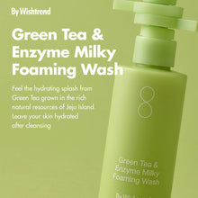 Load image into Gallery viewer, By Wishtrend Green Tea & Enzyme Milky Foaming Wash
