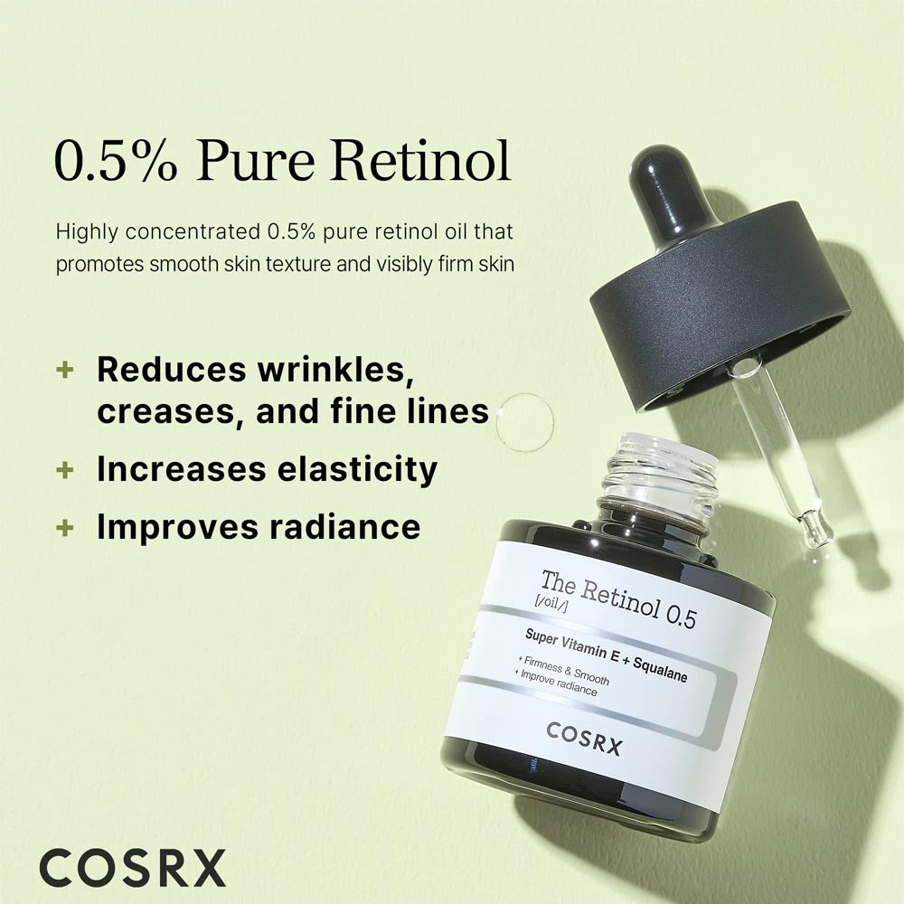 CosRx The Retinol 0.5 Oil | Korean Makeup Products – bellevous-in