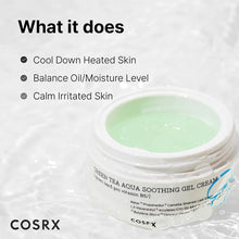 Load image into Gallery viewer, CosRx Green Tea Aqua Soothing Gel Cream