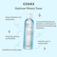 Load image into Gallery viewer, CosRx Hydrium Watery Toner 150ML