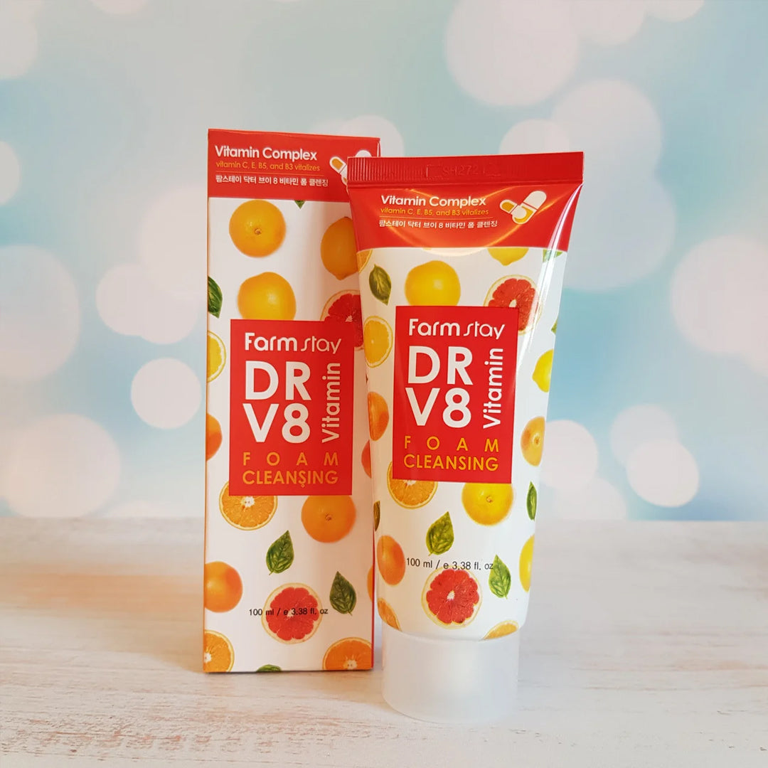 Farm Stay DR-V8 Vitamin Foam Cleansing – bellevous-in