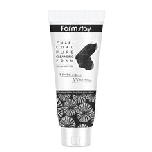 Load image into Gallery viewer, Farm Stay Pure Cleansing Charcoal Foam