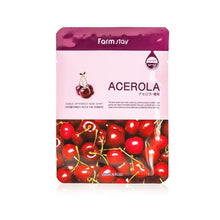 Load image into Gallery viewer, Farm Stay Visible Difference Sheet Mask Acerola
