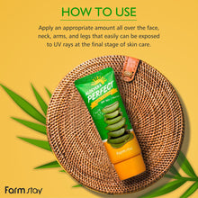 Load image into Gallery viewer, Farm Stay Aloe Vera Perfect Sun Cream (SPF 50+/PA+++)