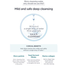 Load image into Gallery viewer, Klavuu Pure Pearlsation Marine Collagen Micro Cleansing Water