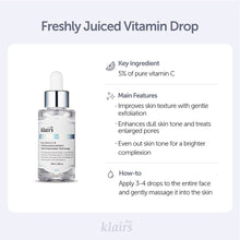 Load image into Gallery viewer, Klairs Freshly Juiced Vitamin Drop - Pure Vitamin C Serum
