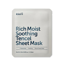 Load image into Gallery viewer, Klairs Rich Moist Soothing Tencel Sheet Mask
