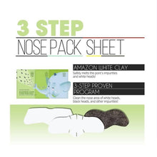 Load image into Gallery viewer, Nature Republic Blackhead Clear 3 Step Nose Pack