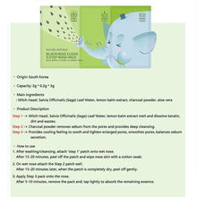 Load image into Gallery viewer, Nature Republic Blackhead Clear 3 Step Nose Pack
