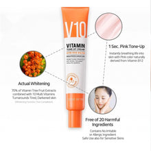 Load image into Gallery viewer, some by mi v10 vitamin tone up cream ingredients
