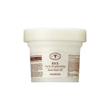 Load image into Gallery viewer, Skinfood Rice Daily Brightening Mask Wash Off