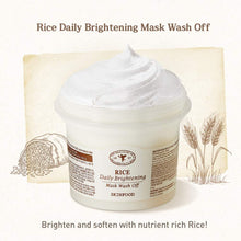 Load image into Gallery viewer, Skinfood Rice Daily Brightening Mask Wash Off