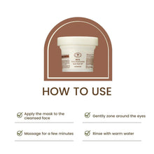 Load image into Gallery viewer, Skinfood Rice Daily Brightening Mask Wash Off