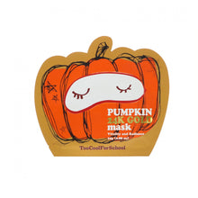 Load image into Gallery viewer, Too Cool For School Pumpkin 24K Gold Mask