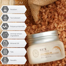 Load image into Gallery viewer, rice ceramide moisture cream ingredients