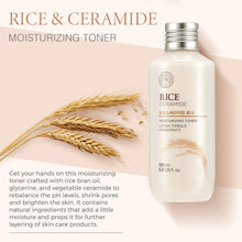 Load image into Gallery viewer, rice ceramide moisturizing toner the face shop