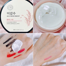 Load image into Gallery viewer, rice water bright cleansing cream the face shop