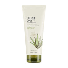 Load image into Gallery viewer, herb day 365 master blending foaming cleanser - aloe & greentea