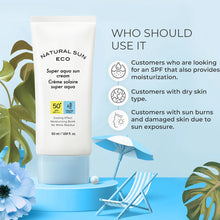 Load image into Gallery viewer, Natural Sun Eco Super Aqua Sun Cream SPF50+ PA+++
