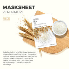 Load image into Gallery viewer, The Face Shop Real Nature Rice Face Mask

