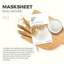 Load image into Gallery viewer, The Face Shop Real Nature Rice Face Mask