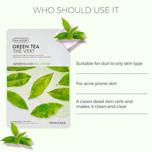 Load image into Gallery viewer, The Face Shop Real Nature Green Tea Face Mask
