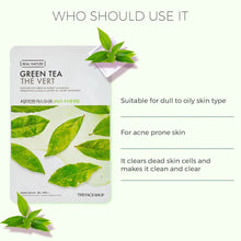 Load image into Gallery viewer, The Face Shop Real Nature Green Tea Face Mask
