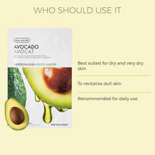 Load image into Gallery viewer, The Face Shop Real Nature Avocado Face Mask