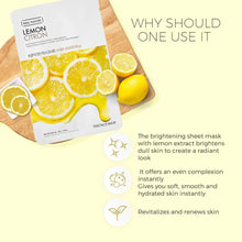 Load image into Gallery viewer, The Face Shop Real Nature Lemon Face Mask