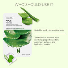 Load image into Gallery viewer, The Face Shop Real Nature Red Aloe Face Mask
