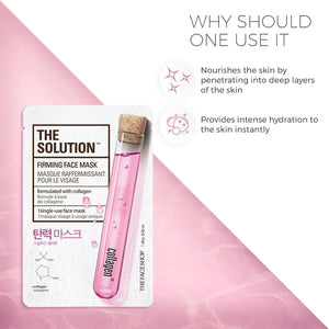 The Face Shop The Solution Firming Face Mask