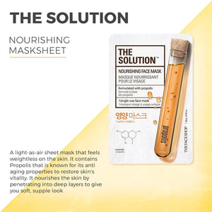 The Face Shop The Solution Nourishing Face Mask