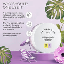 Load image into Gallery viewer, NaturalSun Eco No Shine Sun Powder
