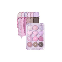 Load image into Gallery viewer, Colorgram Pin Point Eyeshadow Palette 03 Pink + Lavender
