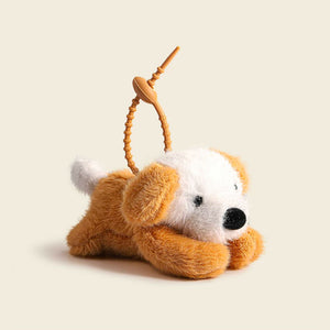 Astique Puppy Plush Keychain