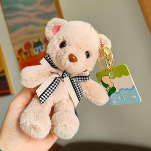 Cute Teddy Bear Keychain