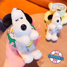 Load image into Gallery viewer, Snoopy Plush Korean Keychain with Inflatable Ring
