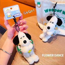 Load image into Gallery viewer, Snoopy Plush Korean Keychain with Inflatable Ring
