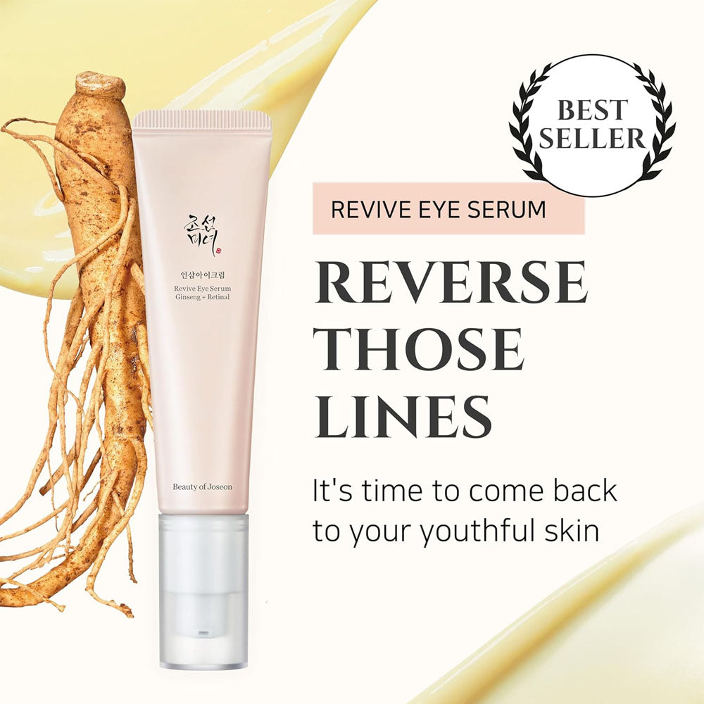BEAUTY OF JOSEON Revive Eye Serum: Ginseng + Retinal – 30ml – bellevous-in