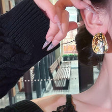 Load image into Gallery viewer, Gold Irregular Korean Earring
