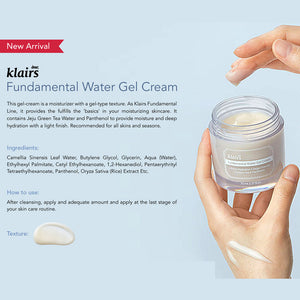 Klairs Fundamental Water Gel Cream