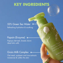 Load image into Gallery viewer, By Wishtrend Green Tea &amp; Enzyme Milky Foaming Wash
