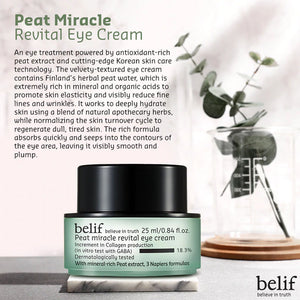 Belif Peat Miracle Revital Eye Cream