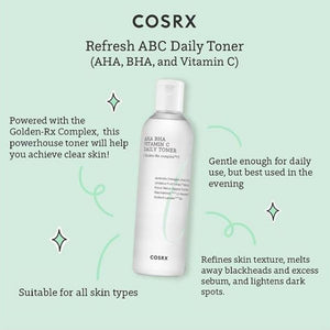 CosRx Refresh AHA BHA Vitamin C Daily Toner