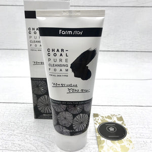 Farm Stay Pure Cleansing Charcoal Foam