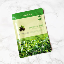 Load image into Gallery viewer, Farm Stay Visible Difference Mask Sheet - Green Tea Seed
